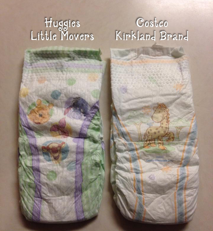 Costco diapers are the same as Huggies 
